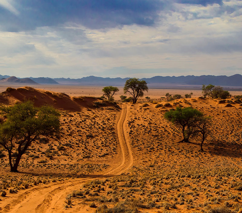 Namibian roads and where to stop