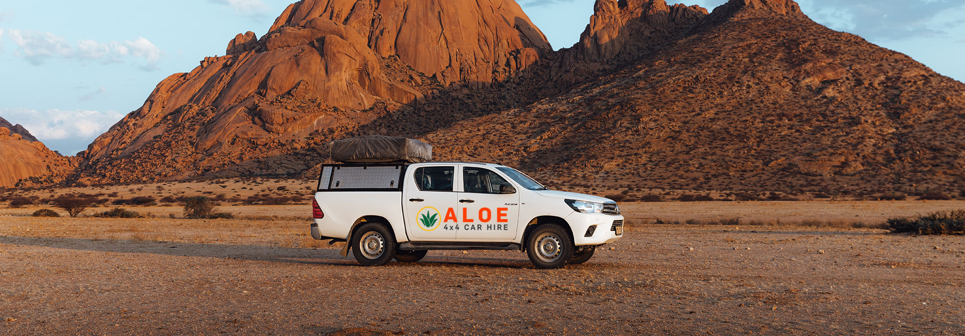 Aloe 4x4 car hire spitzkoppe